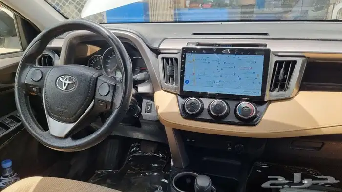 شاشة تايوتاء راف فور 2017 أندرويد و CarPlay مع كامره خلفيه 0