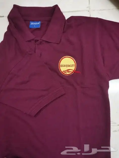 ملابس يونيفورم تطريز تيشيرتات فقط ب34 5