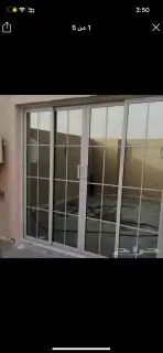 المنيوم شبابيك درايش ابواب باب دبل جلاص قاطع كرديون 4