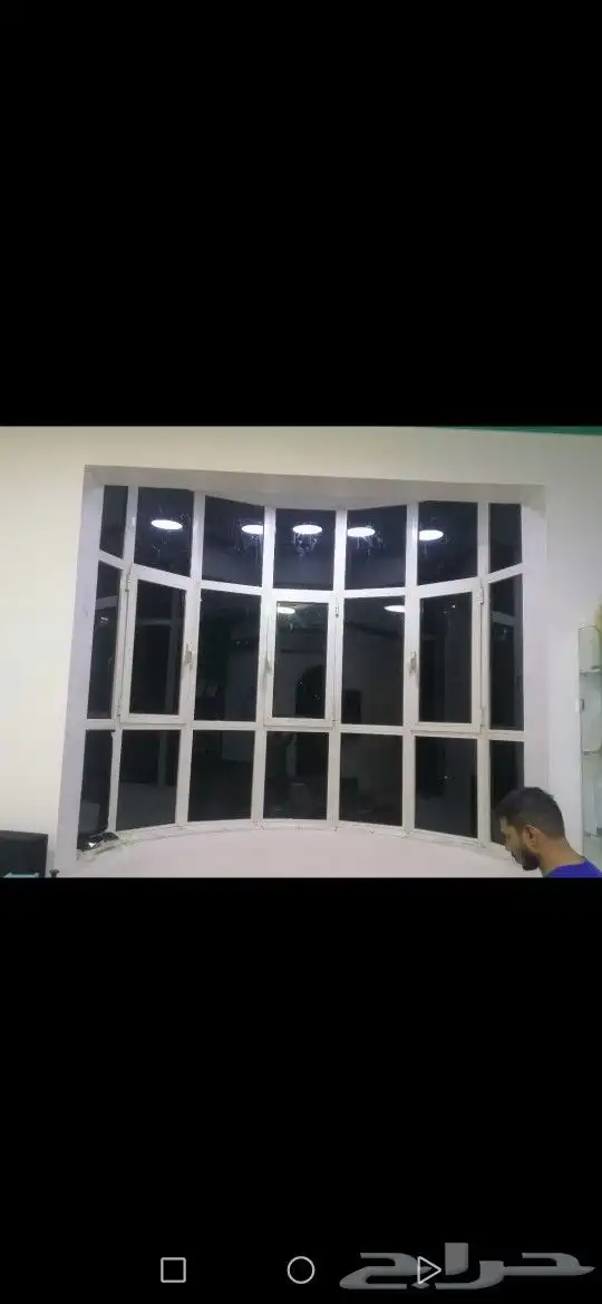 تظليل زجاجات المحلات والفلل والمكاتب عازل حراري ستيكرات 16