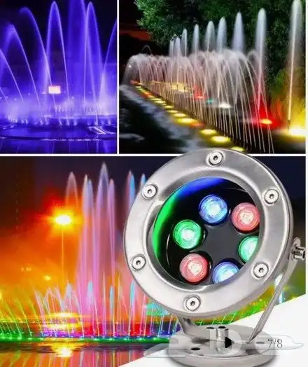 انارة مسابح ونوافير وشلالات 1