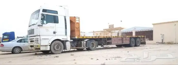 تريلا مان ( ميغا ) مع تيدر سطحه ألماني موديل 82 2