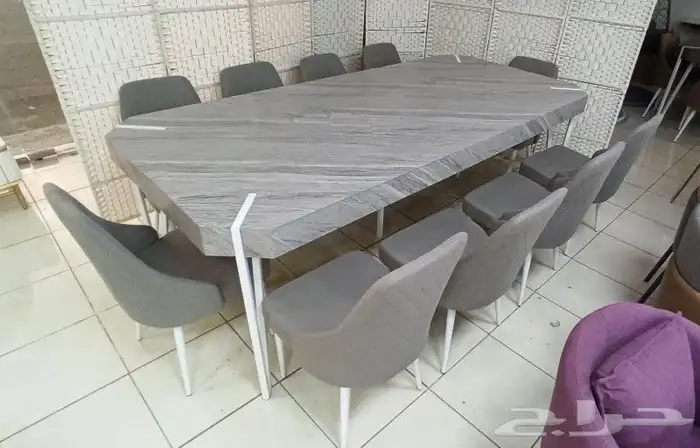 طاولات طعام مودرن خشب زجاج نوعيات ممتازة 2
