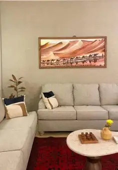 لوحات فنيه مرسومه باليد حسب الطلب 2