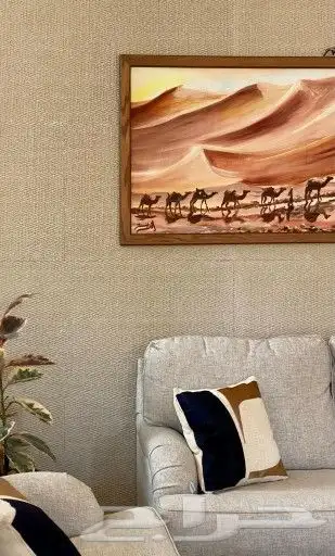 لوحات فنيه مرسومه باليد حسب الطلب 3