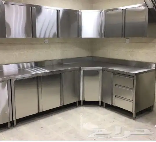 اعمال استيل مطاعم بوافي كافيهات ملاحم مشافي فنادق مراكز 8