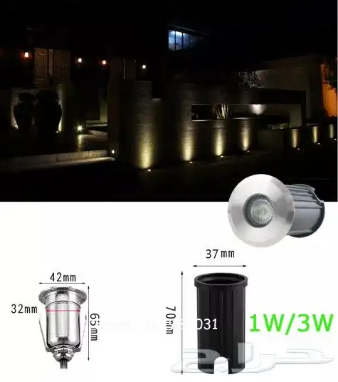 كشافات دفن ارضي عيون انارة مركزة جميع المقاسات 7