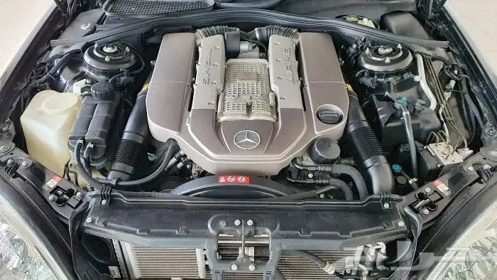 مرسيدس ياباني 2004 S55 super chargeلوح دبي 5