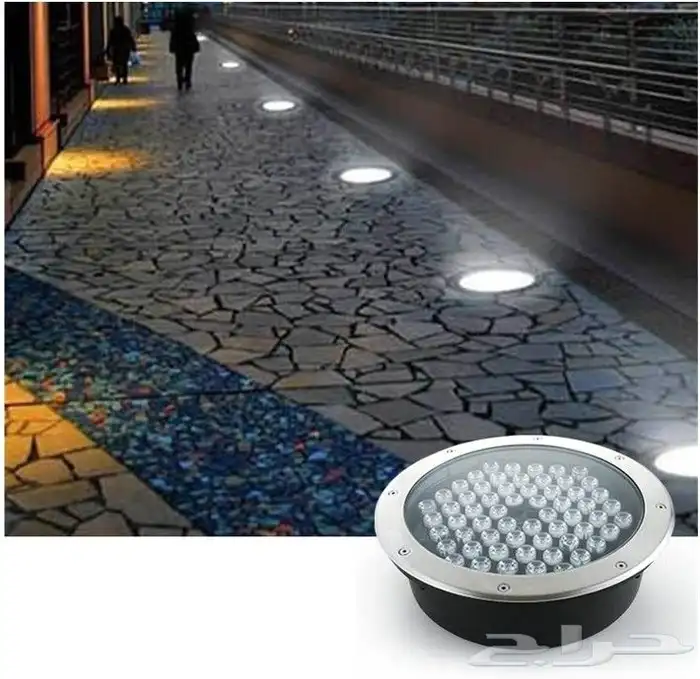 كشافات دفن ارضي عيون انارة مركزة جميع المقاسات 13