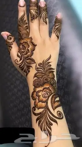حنا للعرايس عرض خاص للصيف جميع انواع نقش 7