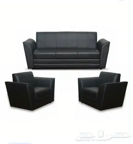 كراسي جلد كنبات جلد كراسي انتظار كراسي كوفي 1