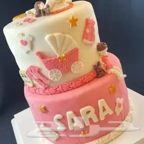 كيكة تهنئة مولودة 0