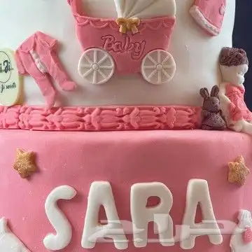 كيكة تهنئة مولودة 5