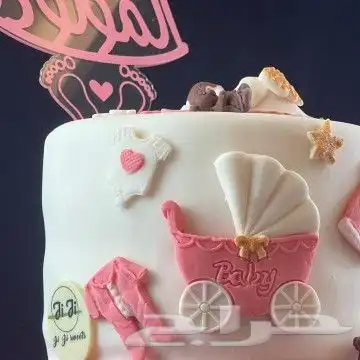 كيكة تهنئة مولودة 6