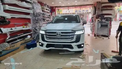 كت امامي وخلفي وارد ساير لاندكروزر 2022 - 2023 12
