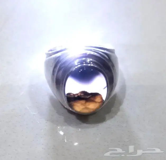 خاتم عقيق يماني مصور 4