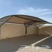 مظلات قماش سواتر حديد برجولات جلسات 2