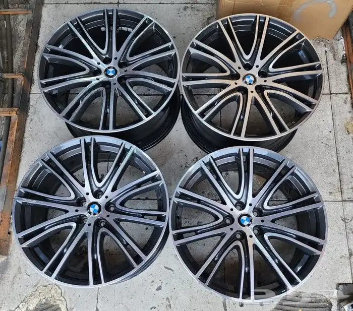 جنوط بي ام الفئه الخامسه مقاس 20 اصلي وكاله موديل 2021 7