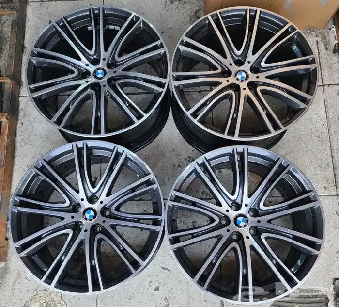 جنوط بي ام الفئه الخامسه مقاس 20 اصلي وكاله موديل 2021 5