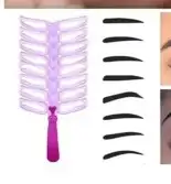 قالب لرسم الحواجب تسهل رسم الحواجب 2