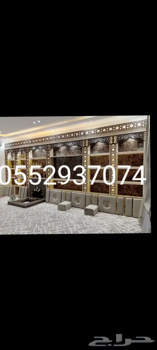 مشبات شلالات غرف تراثيه أفران شوايات مصبات ستيل مناقل ملكيه 5