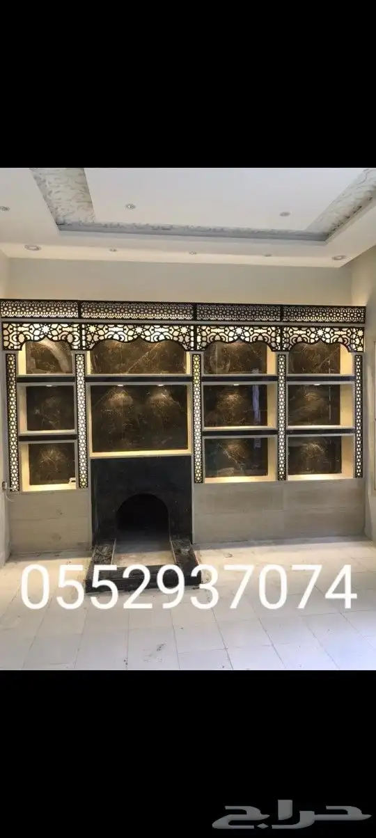 مشبات شلالات غرف تراثيه أفران شوايات مصبات ستيل مناقل ملكيه 3