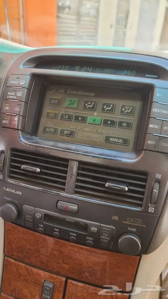 اصلاح شاشة لكزس LS430 اللمس متوقف تغيير لمس جديد 6