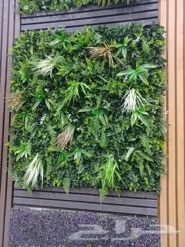 ثيل صناعي وعشب جداري 9