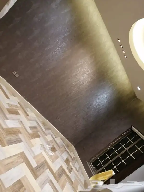 اعمال ورق جدران وديكورات دخليه ودهنات 4