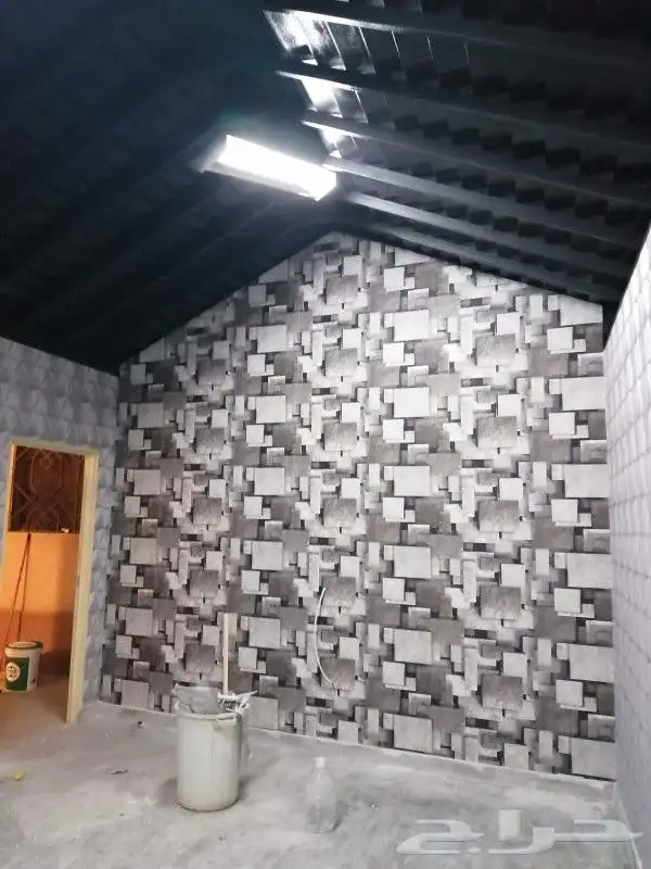 اعمال ورق جدران وديكورات دخليه ودهنات 6