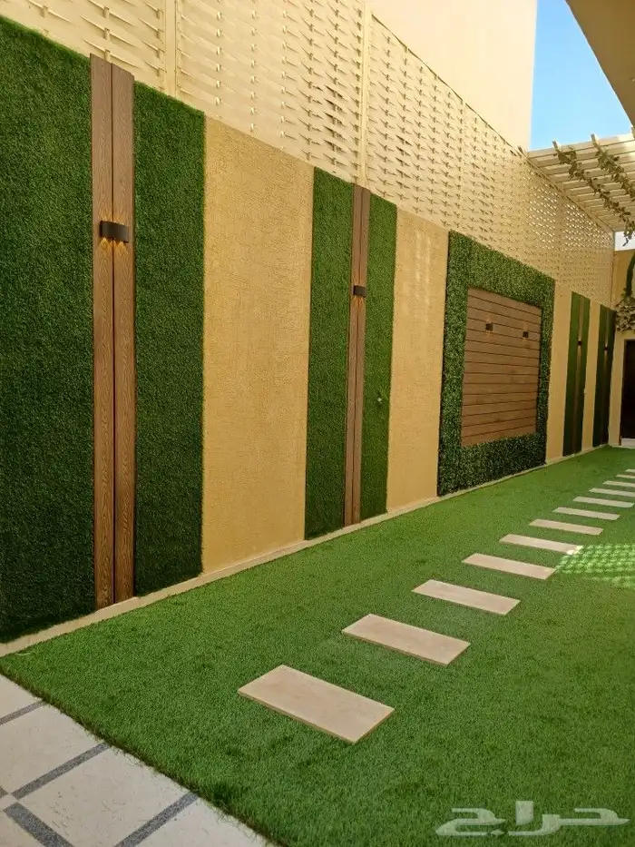 ثيل صناعي وعشب جداري 14