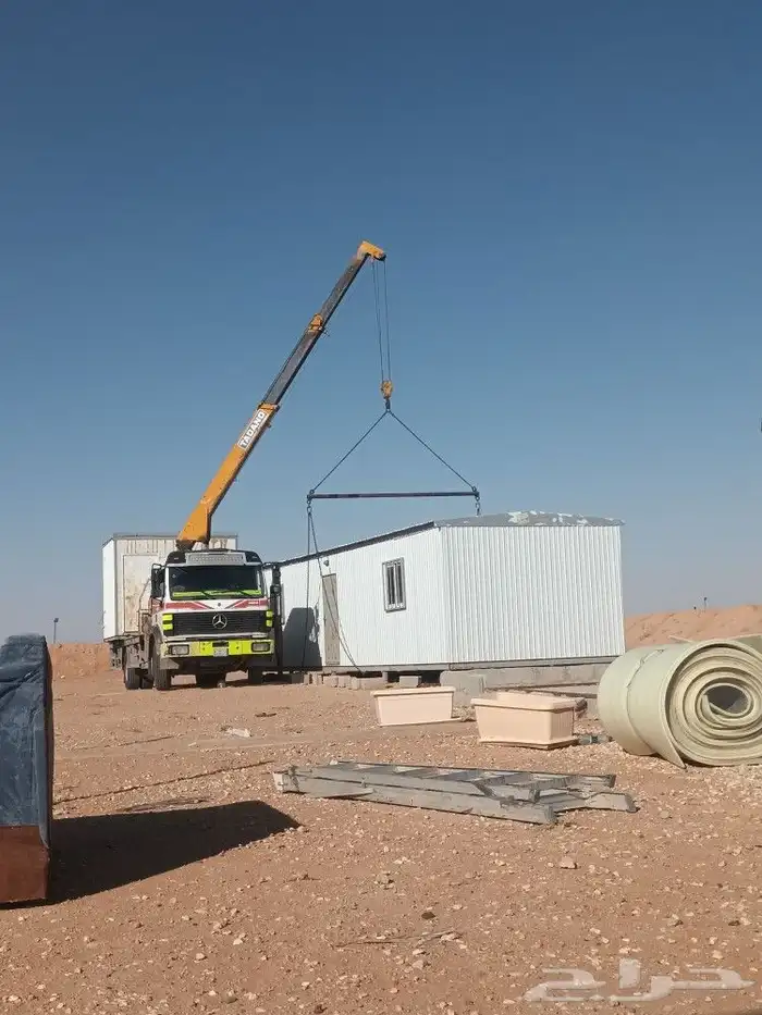 رفع غرف جاهزه نقل بركسات نقل غرف جاهزه نقل مولدات كهرباء 0
