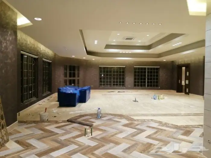 اعمال ورق جدران وديكورات دخليه ودهنات 3