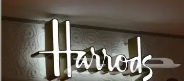 دعاية واعلان لوحات حروف بارزة 4