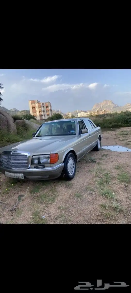 مرسيدس 560 تشليح موديل 1991 للبيع قطع غيار 0