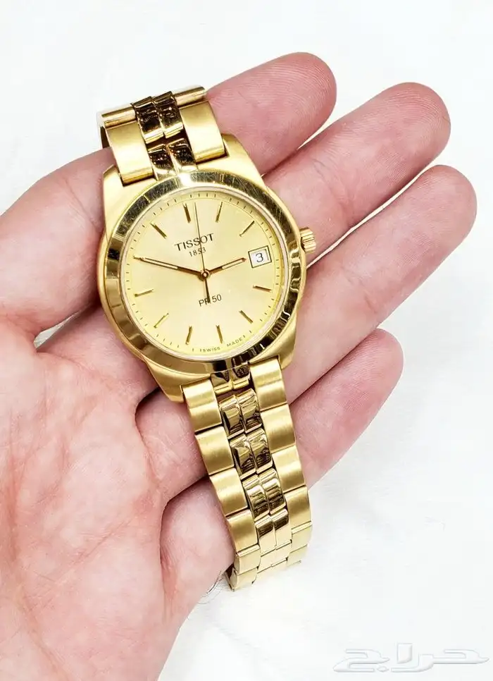 ساعة تيسوت سويسرية اصلية جديدة بسعر التصفية 0