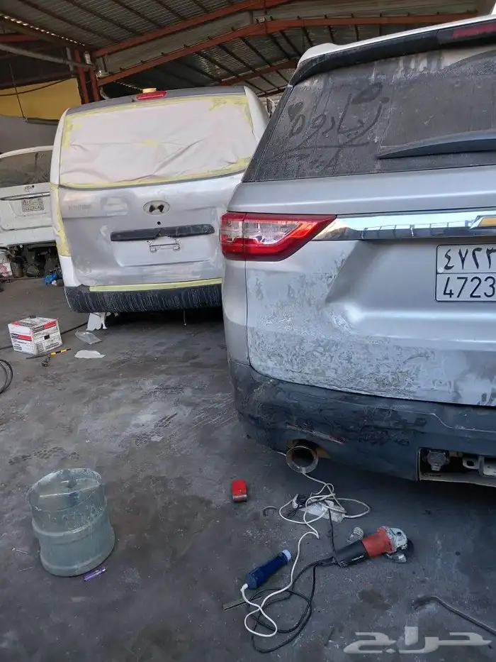 رش وسمكرة وتعديل على البارد في مكينت الشفط.  054 846 2832 6