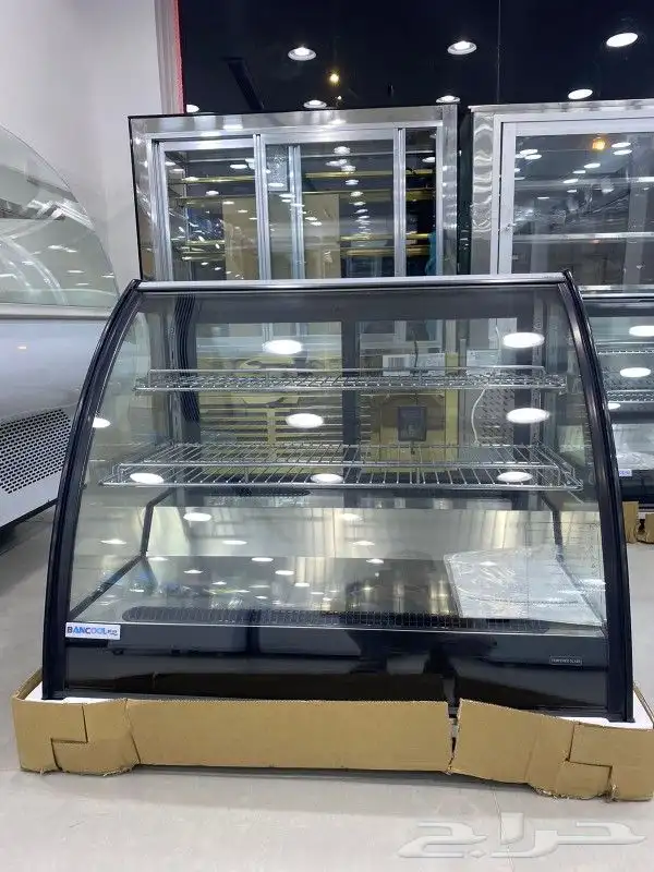 ثلاجات عرض أعلى الكاونتر - تصميم أمامي منخفض الحجم لزيادة 7