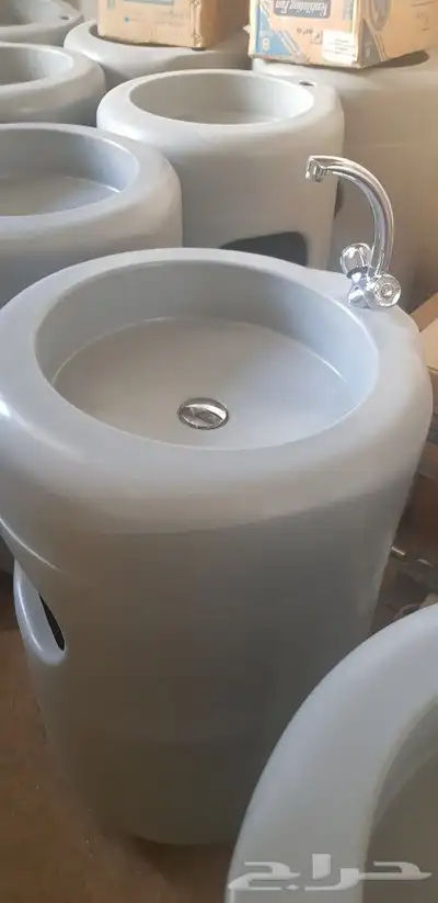 مغاسل فيبر غلاس متنقلة 1