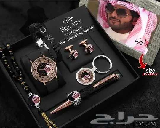 افضل وانواع الهدايا الطقم الساعات الرجاليه للعريس 14