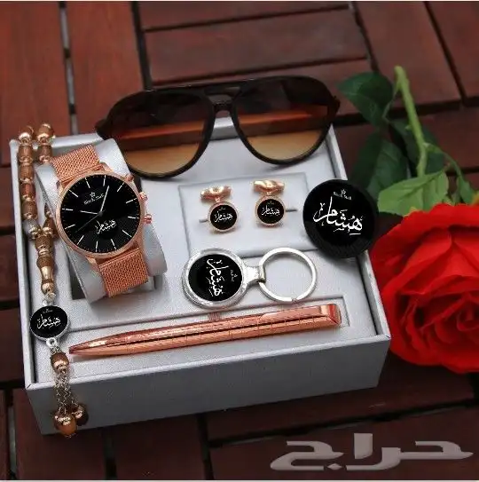 افضل وانواع الهدايا الطقم الساعات الرجاليه للعريس 27