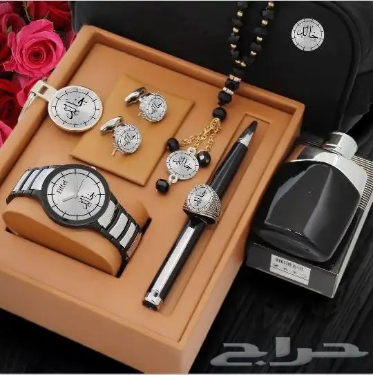 افضل وانواع الهدايا الطقم الساعات الرجاليه للعريس 38
