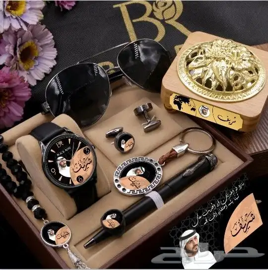 افضل وانواع الهدايا الطقم الساعات الرجاليه للعريس 5