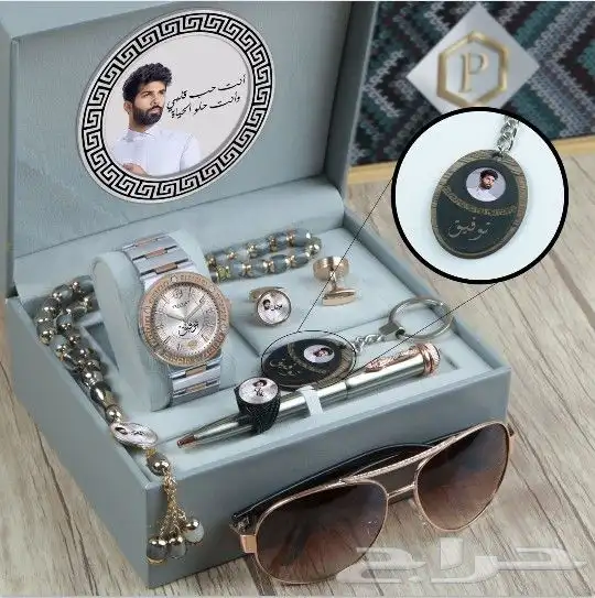 افضل وانواع الهدايا الطقم الساعات الرجاليه للعريس 48