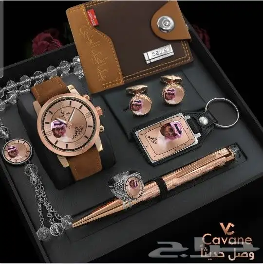 افضل وانواع الهدايا الطقم الساعات الرجاليه للعريس 3