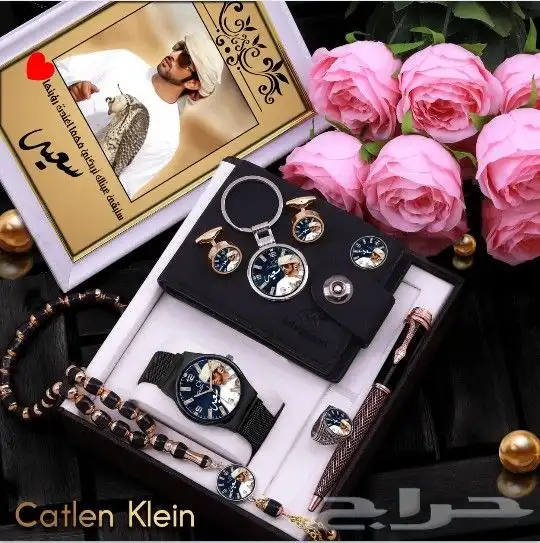 افضل وانواع الهدايا الطقم الساعات الرجاليه للعريس 8