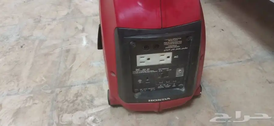 ماتور كهرباء بنزين صامت النوع هوندا مستعمل مده بسيطه 4