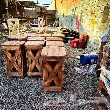 تفصيل كراسي بأر كلاسيكي من خشب سويدي خام درج 2