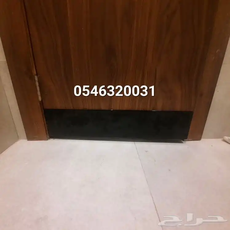 عوازل ابواب خشب عازل ابواب خشب نعله ابواب تفصيل عوازل ابواب 0