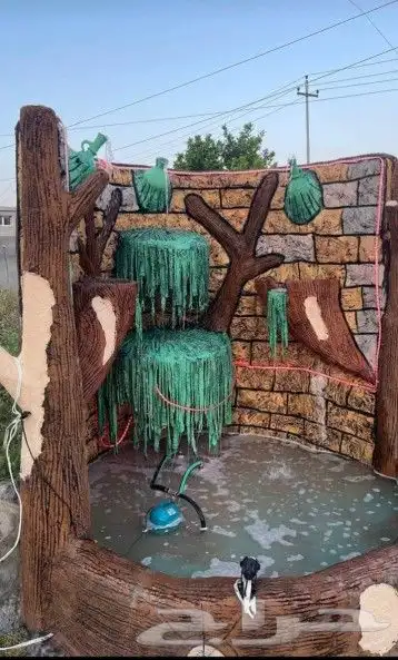 منسق حدائق معلم ديكورات خارجيه ومعلم حجر 1
